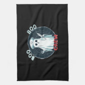 Spooky Nurse Ghost Haunted Hospital Crew Ghostly N Theedoek (Verticaal)