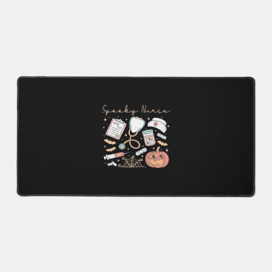 Spooky Nurse Life Oversized T-shirt Bureaumat (Voorkant)