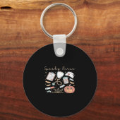 Spooky Nurse Life Oversized T-Shirt Sleutelhanger (Voorkant)