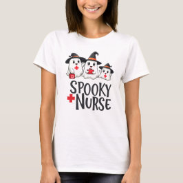 Spooky Nurse PNG - Halloween Nurse Sublimation - C T-shirt