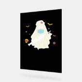 Spooky Nurse Practitioner Schattige Halloween Over Acryl Bord (Hoek)