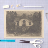 Spooky Old Church Tissuepapier (Craft)