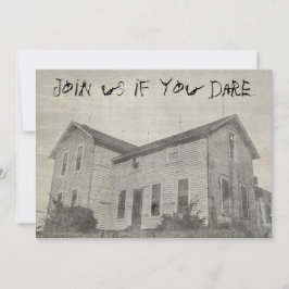 Spooky Old Distress Haunted Halloween House Kaart