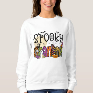 Spooky oma Halloween sweatshirt