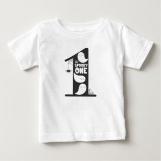 Spooky One 1e Verjaardag Baby Shirt