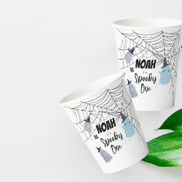 Spooky One | 1e verjaardag Cups | Blauwe Geesten Papieren Bekers