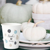 Spooky One | 1e verjaardag Cups | Blauwe pompoen Papieren Bekers