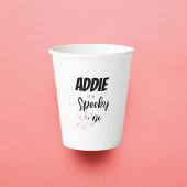 Spooky One | 1e verjaardag Cups | Pink Ghost Papieren Bekers