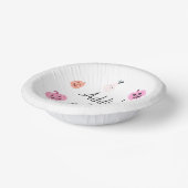 Spooky One | 1e verjaardag servies | Roze pompoen Papieren Kommen (Gebogen)
