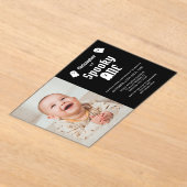 Spooky One 1st Birthday Acryl Uitnodigingen (Laagn)