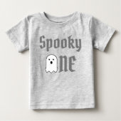 Spooky One 1st Birthday Baby T-Shirt (Voorkant)