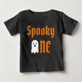 Spooky One 1st Birthday Baby T-Shirt (Voorkant)