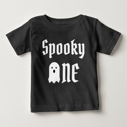 Spooky One 1st Birthday Baby T-Shirt (Voorkant)