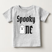 Spooky One 1st Birthday Baby T-Shirt (Voorkant)