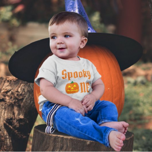 Spooky One 1st Birthday Baby T-Shirt