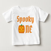 Spooky One 1st Birthday Baby T-Shirt (Voorkant)