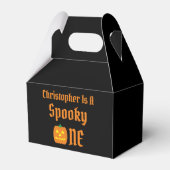 Spooky One 1st Birthday Bedankdoosjes (Voorkant Zijde)