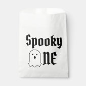Spooky One 1st Birthday Bedankzakje (Voorkant)