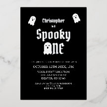 Spooky One 1st Birthday