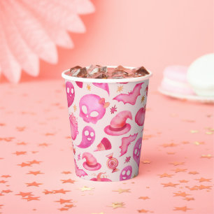 Spooky One 1st Birthday Girly Ghosts Paper Cup Papieren Bekers