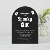 Spooky One 1st Birthday Kaart (Staand voorkant)