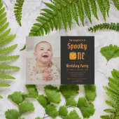 Spooky One 1st Birthday Kaart