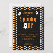 Spooky One 1st Birthday Kaart (Voorkant)