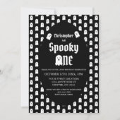 Spooky One 1st Birthday Kaart (Voorkant)