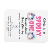 Spooky One 1st Birthday Magneet (Horizontaal)
