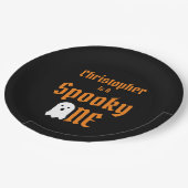 Spooky One 1st Birthday Papieren Bordje (Gekanteld)