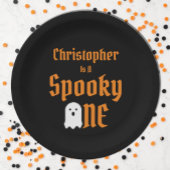 Spooky One 1st Birthday Papieren Bordje