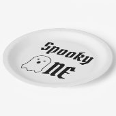 Spooky One 1st Birthday Papieren Bordje (Gekanteld)