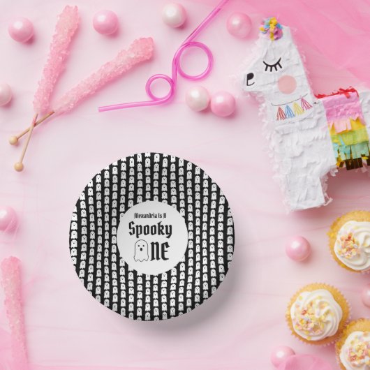 Spooky One 1st Birthday Papieren Kommen (Feest)