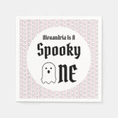 Spooky One 1st Birthday Servet (Voorkant)