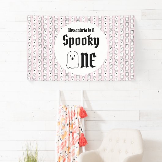 Spooky One 1st Birthday Spandoek (Insitu)