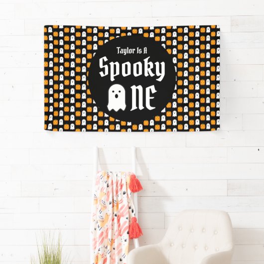 Spooky One 1st Birthday Spandoek (Insitu)