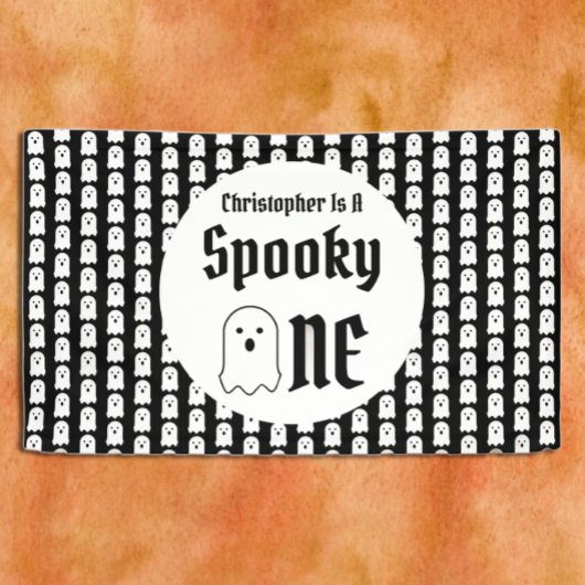 Spooky One 1st Birthday Spandoek