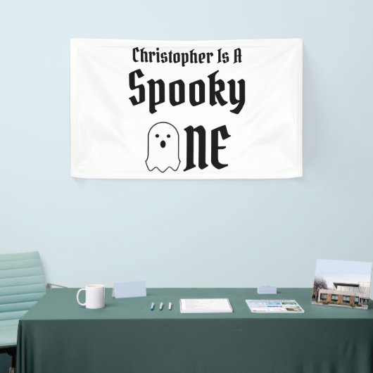 Spooky One 1st Birthday Spandoek (Beurs)