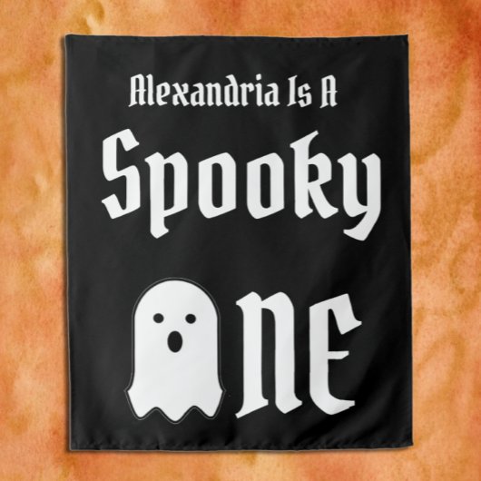 Spooky One 1st Birthday Wandkleed