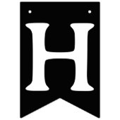 SPOOKY ONE BIRTHDAY CLASSIC RONDE STICKER VLAGGETJES (Tweede vlag)