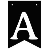 SPOOKY ONE BIRTHDAY CLASSIC RONDE STICKER VLAGGETJES (Derde vlag)