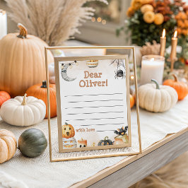 Spooky One Birthday Memory Kaart