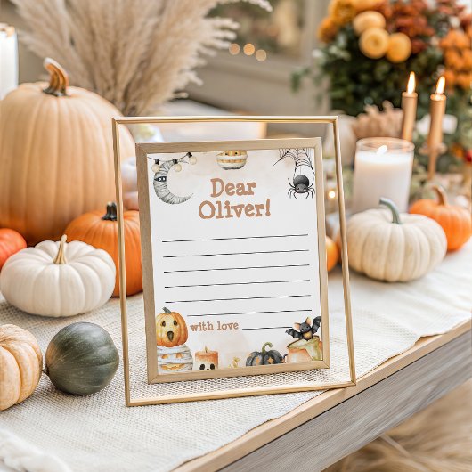 Spooky One Birthday Memory Kaart