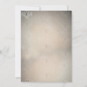 Spooky One Birthday Party-uitnodiging Kaart (Achterkant)