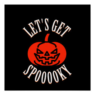 Spooky One Birthday Perfect Poster