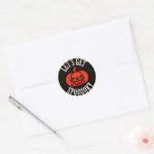 SPOOKY ONE BIRTHDAY RONDE STICKER (Envelop)