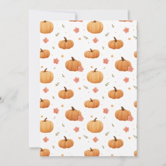 Spooky One Boy Eerste Verjaardag Uitnodigen Kaart (Achterkant)