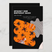 SPOOKY ONE custom  Kaart (Voorkant / Achterkant)