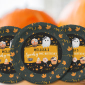 Spooky One Cute Halloween Birthday  Papieren Bordje