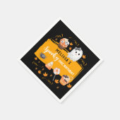 Spooky One Cute Halloween Birthday Party  Servet (Hoek)